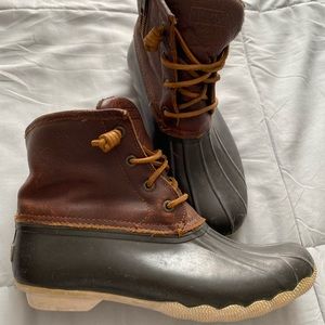 Sperry duck boots!